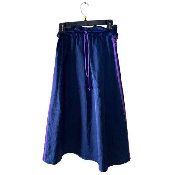 Adidas Ruffle Skirt Women's Size XS Original Collegiate Navy Purple Activewear - Picture 5 of 13